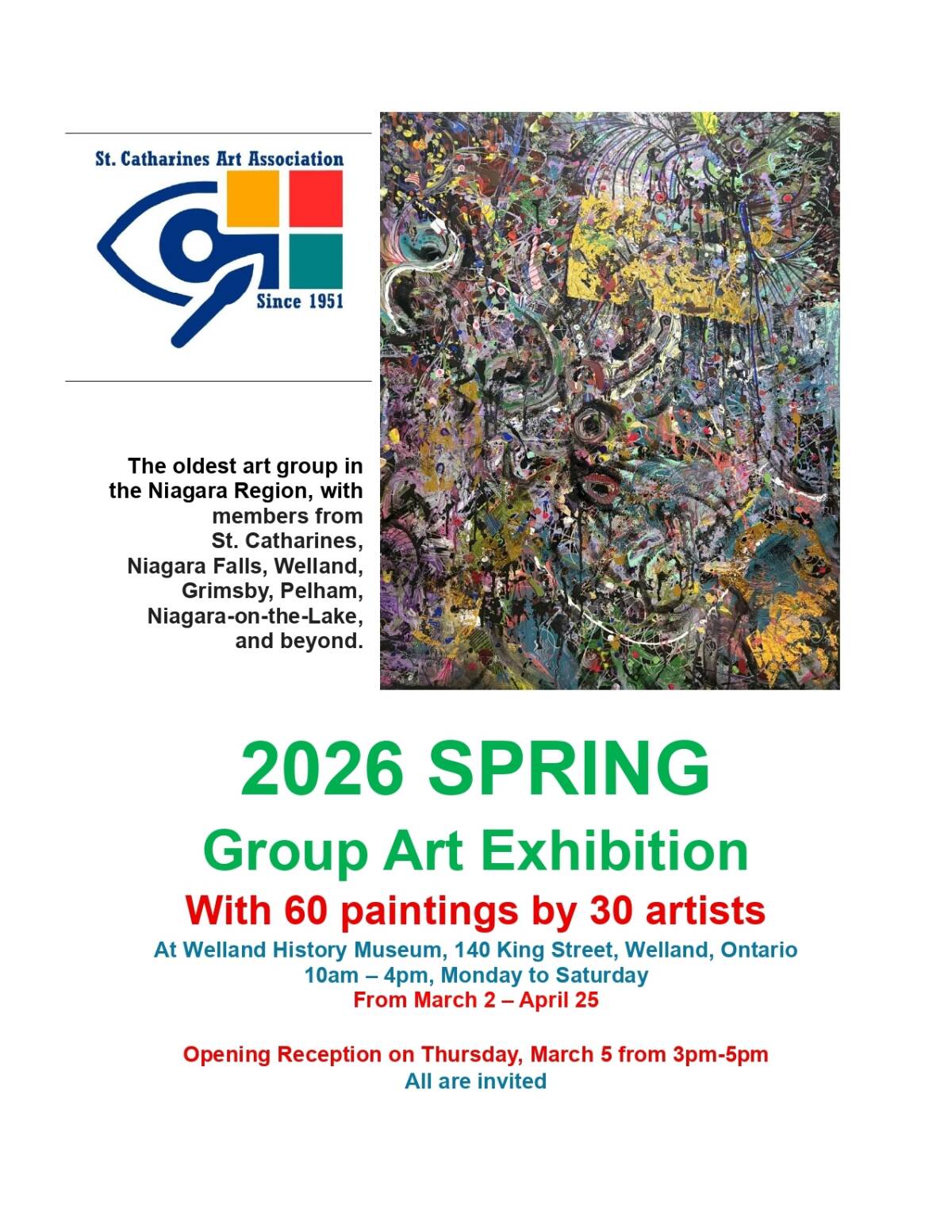 SCAA 2026 Spring Group Art Exhibition